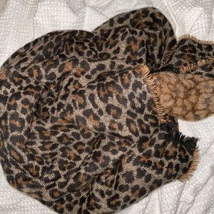 Cheetah scarf